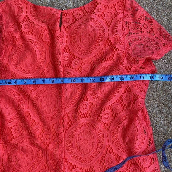Short sleeve top tunic coral size L - Picture 4 of 14